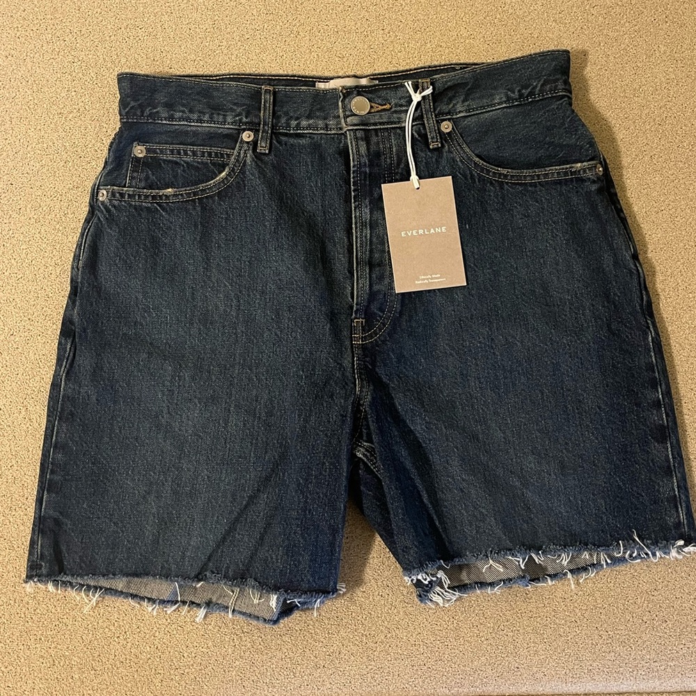 NWT Everlane HighWay Jean Shorts